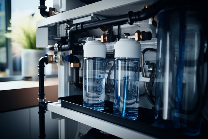 Compact Water Softening System